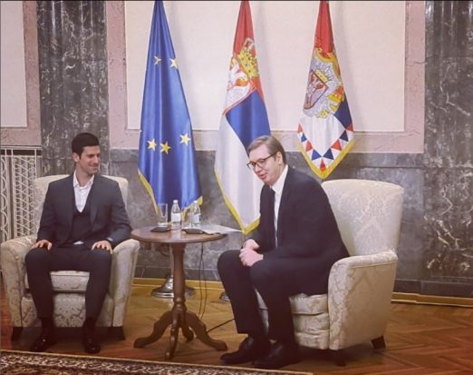 Aleksandar-Vucic-NOvak-Dokovic Aleksandar-Vucic-NOvak-Dokovic