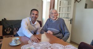 -у-посети-најстаријем-мештанину-општине-Мионица-Јордану-Јевтовићу