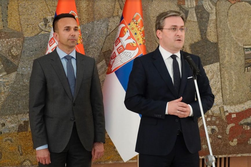 Boban Janković i ministar Nikola Selaković Boban Janković i ministar Nikola Selaković