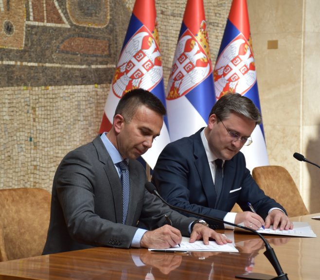 Ministar Selaković i Bobvan Janković Mionica Ministar Selaković i Bobvan Janković Mionica
