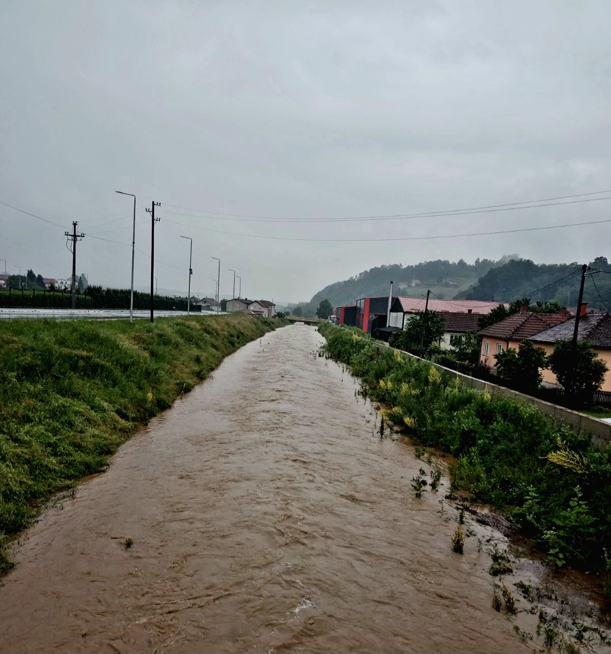 Reka Jadar - Osečina - poplave 2023 Reka Jadar - Osečina - poplave 2023