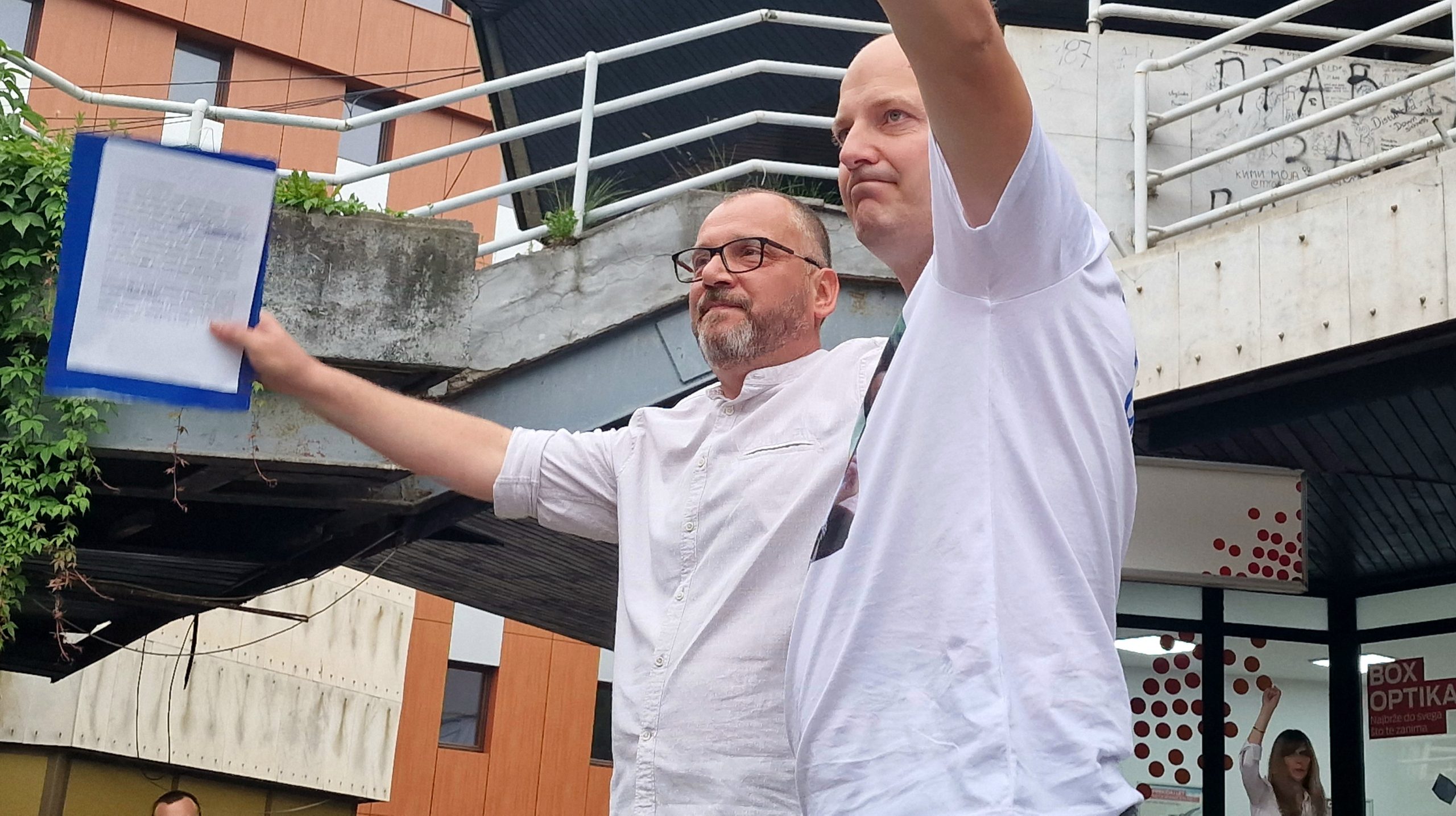 Branko Ivković i Goran Petrović - muž Katarine Petrović (1) Branko Ivković i Goran Petrović - muž Katarine Petrović (1)