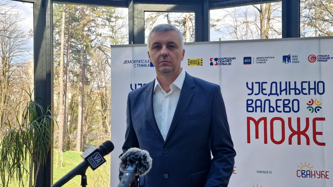 Marko Nikolić, Novi DSS, Ujedinjeni možemo sve Marko Nikolić, Novi DSS, UjedinjenoValjevo može