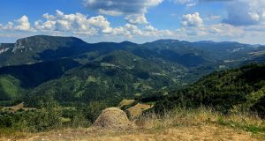 Pogled sa Bobije ka Medvedniku