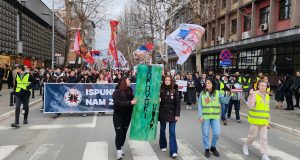 protesti vuka karadžića