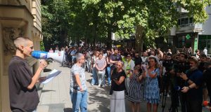 Gimnazija Valjevo protest 4