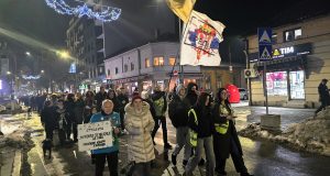 Protest Valjevo Pet meseci policijske brutalnosti 14.01.2026. (2)
