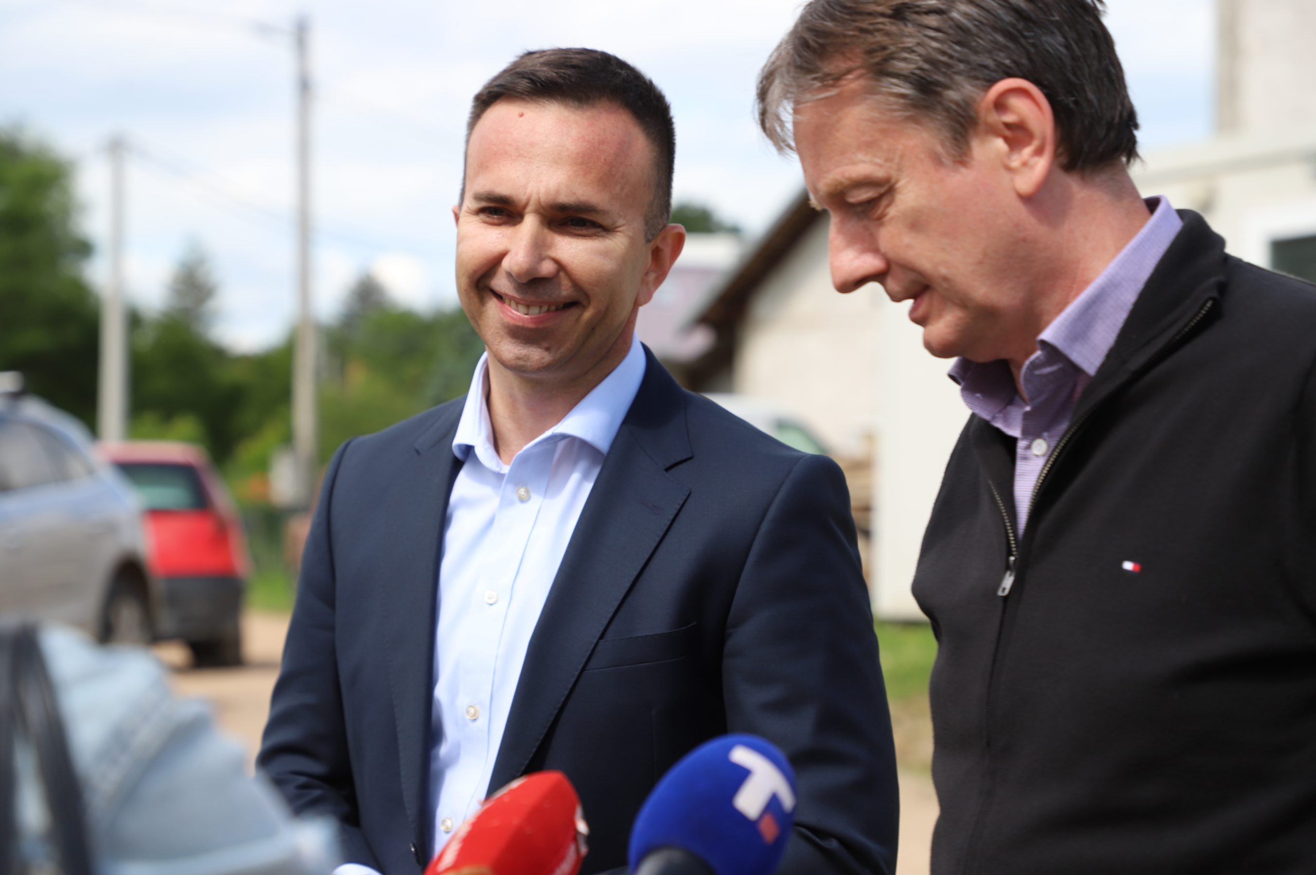 Јанковић и Глишић у обиласку
